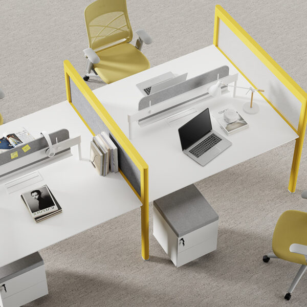 Modern Design 4 Seater Office Workstation - Image 3